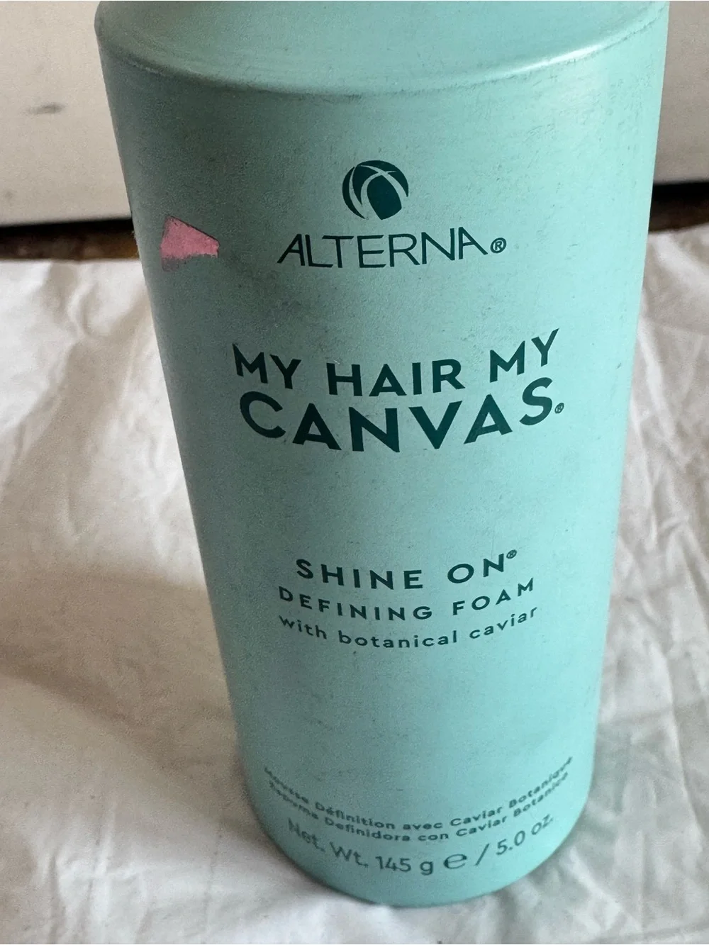 My Hair My Canvas Shine On Defining Foam -